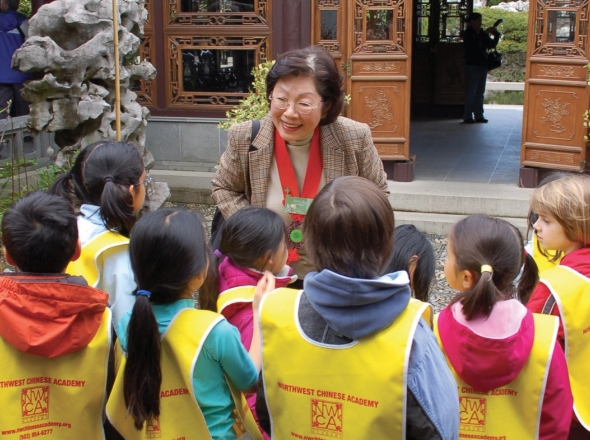 K-12 school tours at Lan Su
