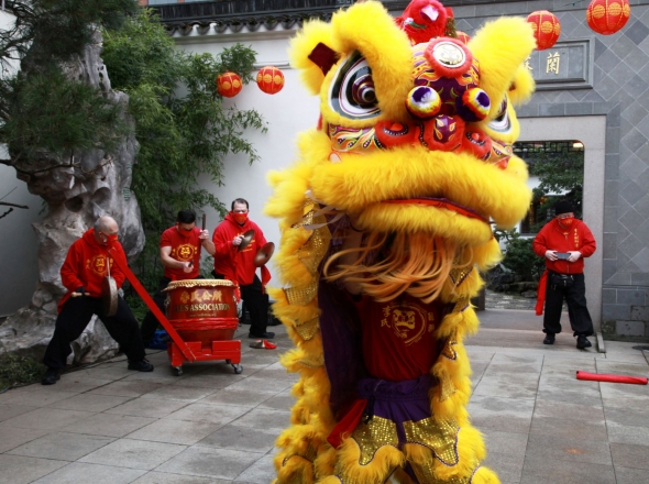 Lunar New Year Opening Day Lion Dance Performance