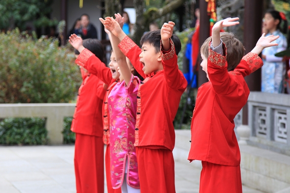 Chinese New Year at Lan Su Chinese Garden