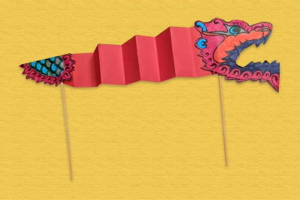 Family Craft Activity: Make a Chinese New Year Dragon Puppet with The International School