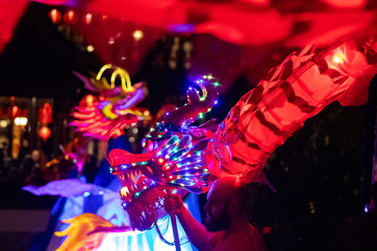 Lantern Viewing Dragon + Light Show (5:30PM) - Lan Su Chinese Garden